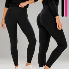 Calça Legging Infantil Feminina Poliamida Cintura Alta Zero Transparência Fitness Treino