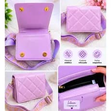 bolsa feminina,bolsa lilás,bolsa matelassê,bolsa pequena feminina,bolsa fashion,bolsa casual,bolsa feminina elegante