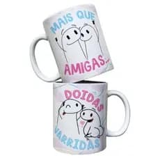 Canecas bentos  mais do que amigas doidas varridas personalizadas porcelana