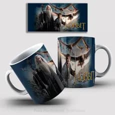 Caneca Personalizada O Hobbit porcelana 325ml