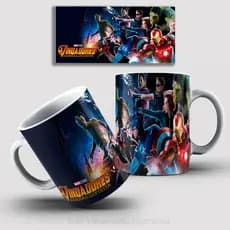 Caneca Personalizada Vingadores Ultimato 325 porcelana
