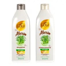 Shampoo e Condicionador Alecrim Gota Dourada - 340ml cada