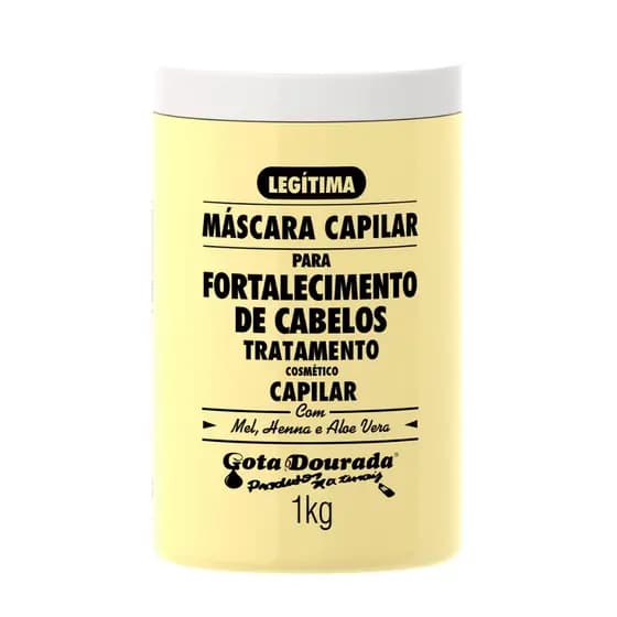 Máscara Fortalecimento Tradicional Gota Dourada 1Kg