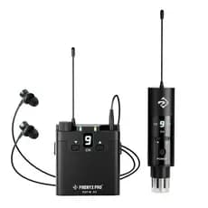 Sistema de monitoramento intra-auricular sem fio estéreo Phenyx Pro PDP-M para Apresentação no Palco