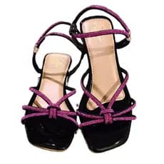 Sandália brilhosa adulta rasteirinha feminina adulto strass rasteirinha strass chinelo de strass