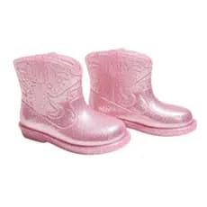 Bota Infantil Menina Galocha Coturno Criança Leve Confortável