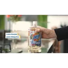 Kit Detergente Lava Louças Para Máquina + Secante Abrilhantador Profissional Deoline Premium