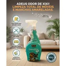 PETisse Limpa Xixi Fresh Habitarte Tira Manchas Eliminador Odores Limpador Uso Geral Tecidos 500ML