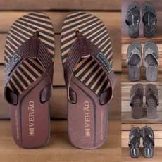 Chinelo Masculino Barato - Chinela Masculina Chinelo Masculino Antiderrapante REF-90 Envio Full