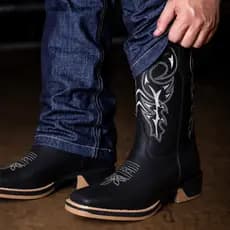 Bota Texana Country Sola Jump Botina Masculina Couro Legítimo Promoção Lançamento