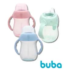 Copo de Treinamento com Alça para Bebês 160ml Antivazamento Buba