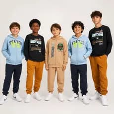 Kit 4 Peças Conjunto Moletom Infantil Manga Longa Sortido Menino 1 ao 14 Masculino Outono Inverno