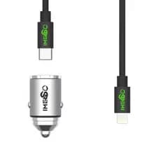 Carregador Veicular Imenso 45W Fast Turbo 3.0 Slim