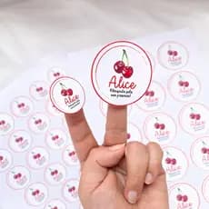 Etiquetas Adesivos Personalizados Vinil À Prova d'Água Sua logo