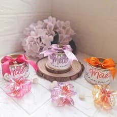 KIT 10 Mini Tubolata Personalizada Dia Das Mães Lembrancinha 5x7 Cm