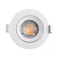 Luminária Led Spot 7W Redondo Quadrado Embutido Branco Frio Quente 3000k 6500k Bivolt