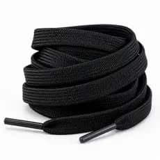 3 Pares De Cadarço Chato Algodão De 1,40 cm Varias Cores Envio Imediato