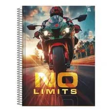 Caderno Universitário Moto Extreme 1 Matéria – 80 folhas
