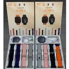 【T20 PRO】Ultra3 Smartwatch 8 Em 1 49 Mm Relógio Esportivo Com Tela De Toque Completa