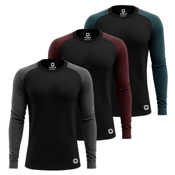 Kit 3 Camisetas Térmicas Masculina Segunda Pele Proteção Solar UV Praia Academia Treino
