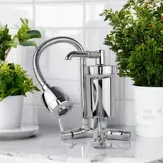 Torneira de Parede Gourmet para Cozinha Flexível Com Filtro em Metal com 2 Jatos ajustavel - Premium