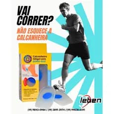 Calcanheira Ortopédica de Silicone Gel