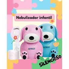 Nebulizador infantil cachorrinho silencioso mini/grande