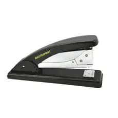 KIT GRAMPEADOR PROFISSIONAL REFORÇADO EM AÇO PRETO 25 FOLHAS + 5000 GRAMPO
