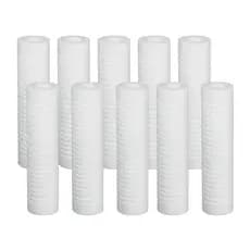 10 Refis Cartucho Para Filtro De Caixa Dágua Cor Branco