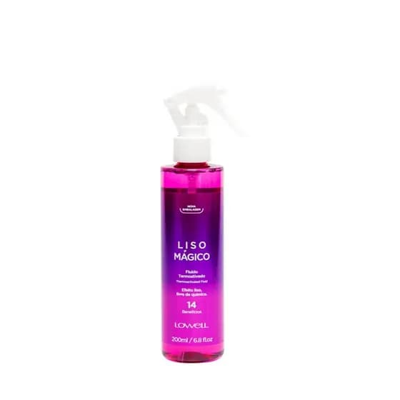Fluído Termoativado Liso Mágico 200ml Lowell