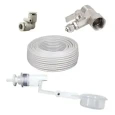 Kit Boia + Adaptador Registro Rosca Macho e Fêmea 1/2 e Saída 1/4 + Engate 1/4 + Mangueira 1/4