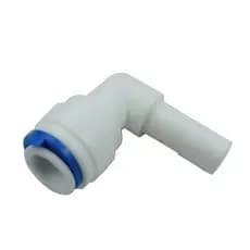Adaptador L 90° Encaixe Rápido 1/4” Plug para mangueira Encaixe interno 6mm e Externo 5/16” (8mm)