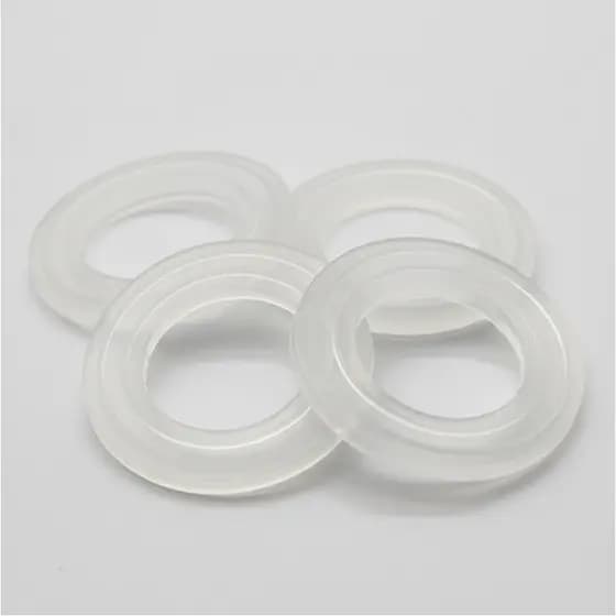 Arruelas de Silicone Transparente Resistentes à água Ideal na Instalação de Torneiras