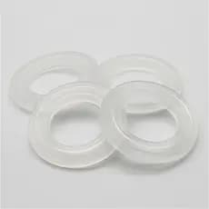 Arruelas de Silicone Transparente Resistentes à água Ideal na Instalação de Torneiras
