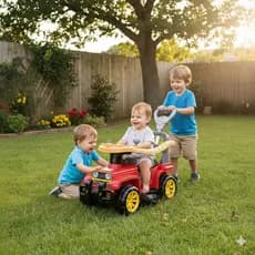 Carrinho Quadriciclo Varios Modelos Infantil Passeio Criança Menino Menina Seguro Conforto Duravel