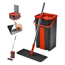 Mop Spray Com Reservatório Limpeza Higienização Casa Apartamento Escritório Compacto Prático