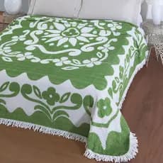 Colcha Chenille Jolitex Canelada King com Franja  2.20 x 2.40