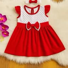 Vestidinho de bebe menina laço fofinho 3 a 6 meses verão blogueirinha