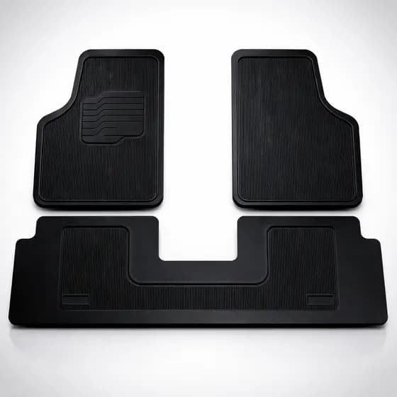 Tapete Carro Fiat Palio Uno Fastback Mobi Idea Pulse Borracha Automotivo Impermeável Antiderrapante