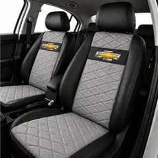 Capa Banco Carro 100% Couro Corsa sedan e Hatch 1994 a 2016