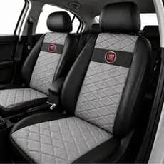 Capa Banco Carro Couro Fiat Palio 2011 2012 2013 2014