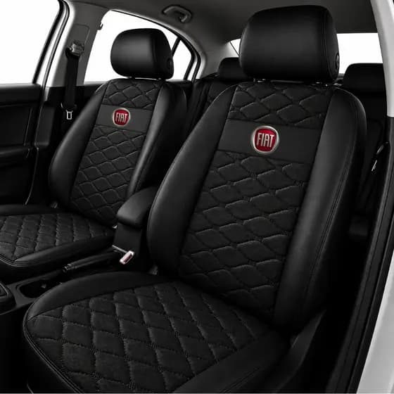 Capa Para Banco Automotivo Couro Fiat Palio Uno Siena Punto