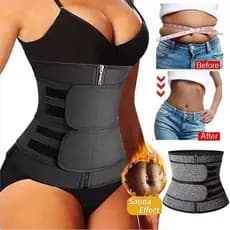 Cinta Modeladora Pós-parto para Mulheres, Tamanho Grande, Dupla Camada, Cinta Modeladora e Térmica para Outono e Inverno