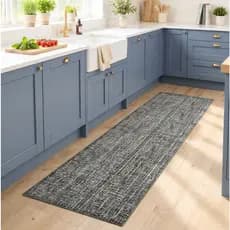 Passadeira Cozinha Impermeável Antiderrapante 43x180cm Flex Antifadiga Kapazi
