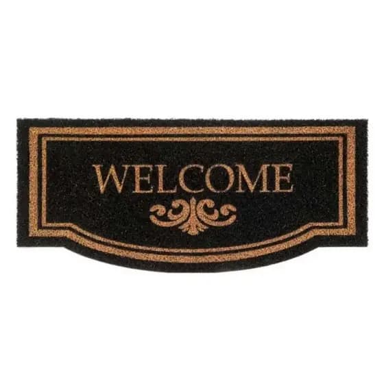 Tapete Capacho Entrada Vinil Long Antiderrapante 30cm x 70cm Kapazi Varias Estampas