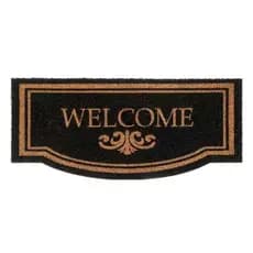 Tapete Capacho Entrada Vinil Long Antiderrapante 30cm x 70cm Kapazi Varias Estampas