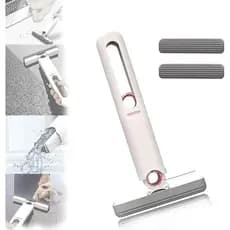 Refil Mini Esfregão Absorvente Mop Portátil Auto-Squeeze Mop Limpeza Multifuncional