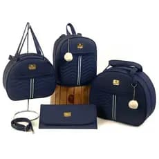 Kit Bolsas Maternidade Tipo Mala Para Bebê Menina e Menino