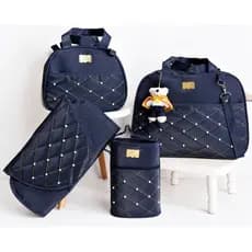 Kit Bolsas De Bebê Maternidade Tipo Mala Impermeável Térmicas