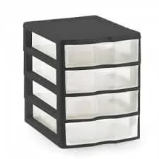 GAVETEIRO DE MESA C/ 04 GAVETAS NITRON